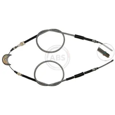Certificado Cable de accionamiento, freno de estacionamiento A.B.S. K10675